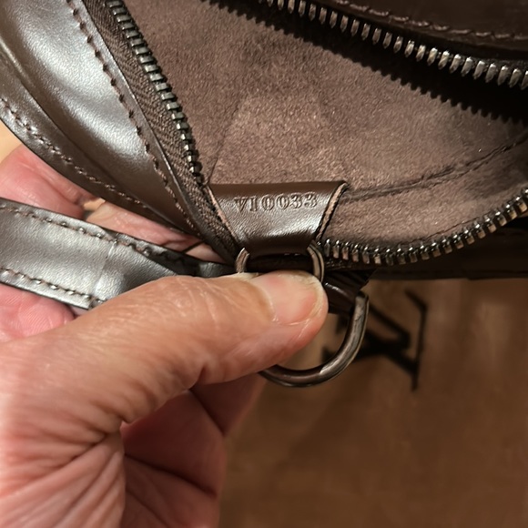 Vintage Louis Vuitton épi leather dark brown backpack - Picture 8 of 8